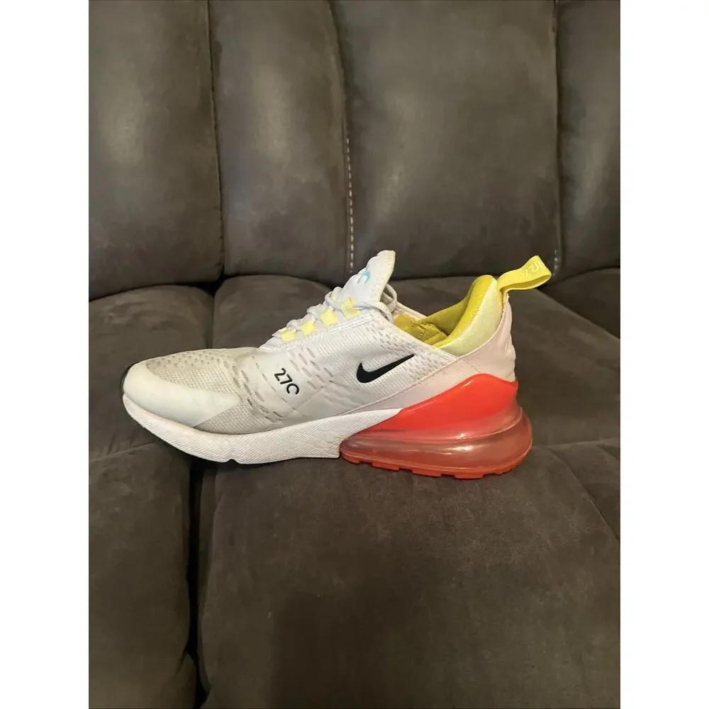 Authentic Nike Air Max 270 / White-Black-B Crimson / FZ3624 100/Women's Size 8.5